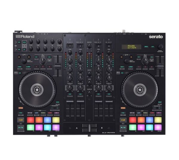 Roland DJ-707M Pro Mobile DJ Controller with Serato DJ Pro