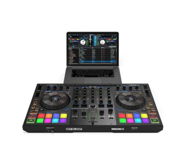 Reloop Mixon 8 Pro 4-channel Hybrid DJ Controller