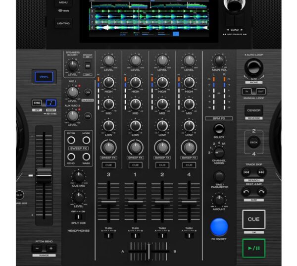 Denon DJ SC LIVE 4 - 4-Deck Standalone DJ Controller