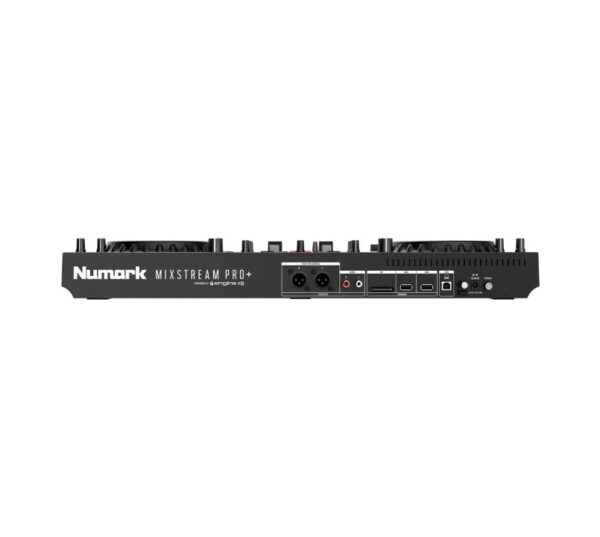 Numark Mixstream Pro + Standalone Streaming DJ Controller with WiFi and Speakers