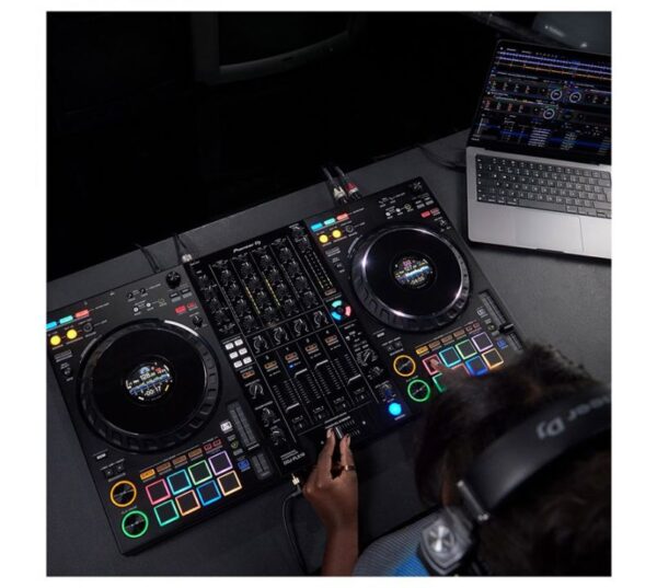 Pioneer DJ DDJ-FLX10 & Magma DJ Controller Workstation