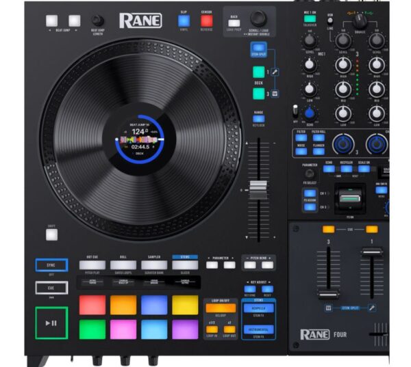 RANE FOUR Advanced 4 Channel Stems DJ Controller
